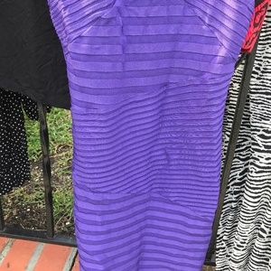 Marciano Lavender Bandage Dress